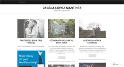 Desktop Screenshot of cecilialopezmartinez.com